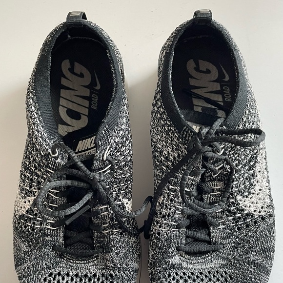 Nike Flyknit Racer Oreo 2 526628-012 US 6 Womens - Picture 10 of 14